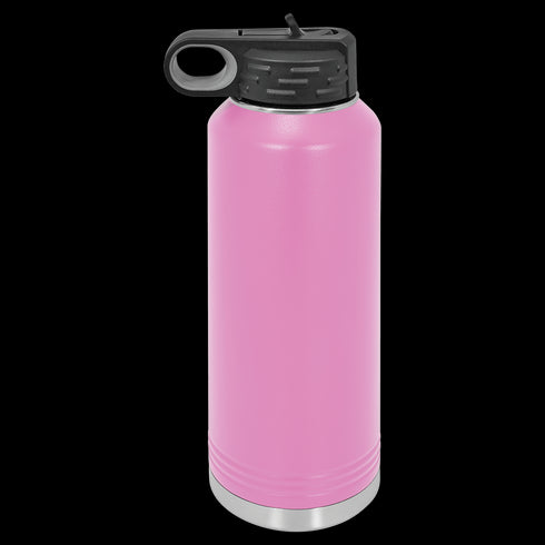 Laser Engraved Knitting Pattern 40 Oz Water Bottle